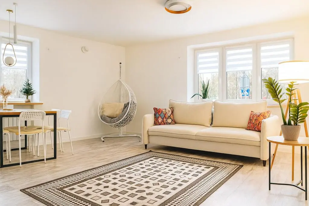 Interior of apartment for daily rent, Brest, ул. Наганова 22